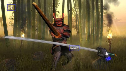 Ninja Reflex screenshot for the Wii