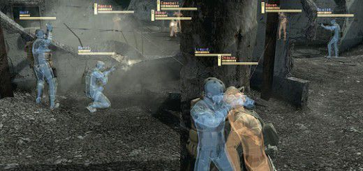 Screenshot of Metal Gear Solid 4