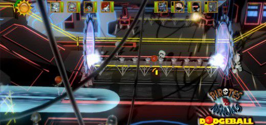 Pirates vs Ninjas Dodgeball screenshot