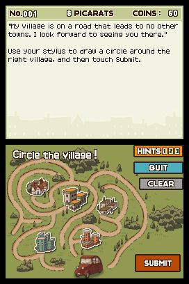 Professor Layton and the Curious Village screenshots