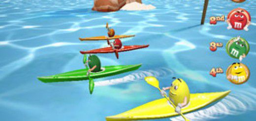 M and Ms Beach Party