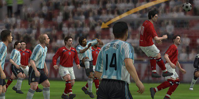 Screenshot of Pro Evolution Soccer 2009