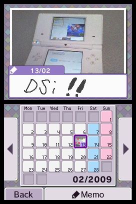 Screenshot of Nintendo DSi