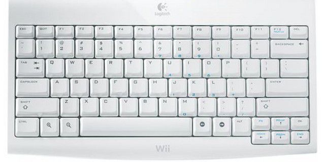 Wii Logitech Cordless Keyboard