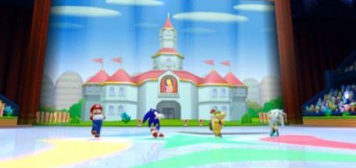 Screenshot of Mario and Sonic at the Olympic Winter Games