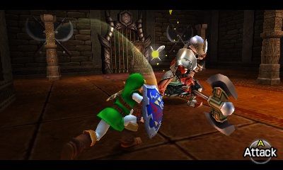Legend of Zelda Ocarina of Time for the 3DS
