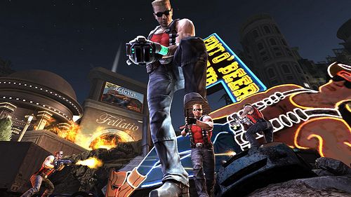 Screenshot of Duke Nukem