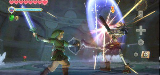 Screenshot of The Legend of Zelda Skyward Sword