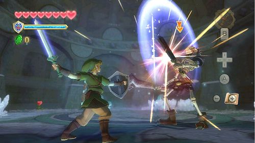 Screenshot of The Legend of Zelda Skyward Sword