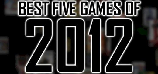 Best 5 games of 2012