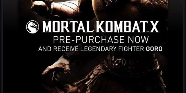 Mortal Kombat X pre-purchase